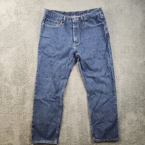 Wrangler Five Star Premium Denim Regular Fit Jean Men's 36x30 Blue Dark Wash